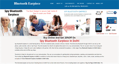 Desktop Screenshot of eargadgets.in